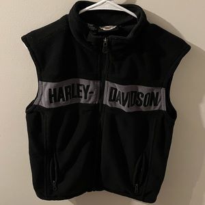Harley Davidson crewneck zip up